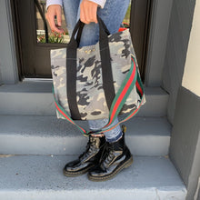 Load image into Gallery viewer, Cross Body Tote-Camo