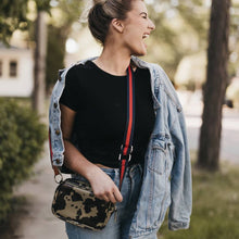 Load image into Gallery viewer, Camo faux leather  cross body bag

