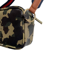 Load image into Gallery viewer, Camo faux leather  cross body bag
