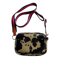Load image into Gallery viewer, Camo faux leather  cross body bag
