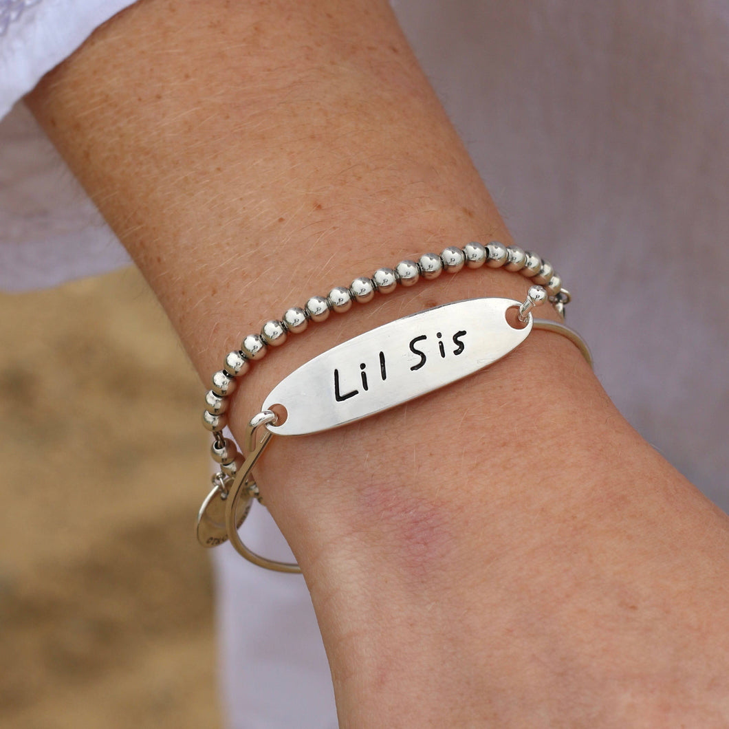 Lil  Sis Bangle Bracelet