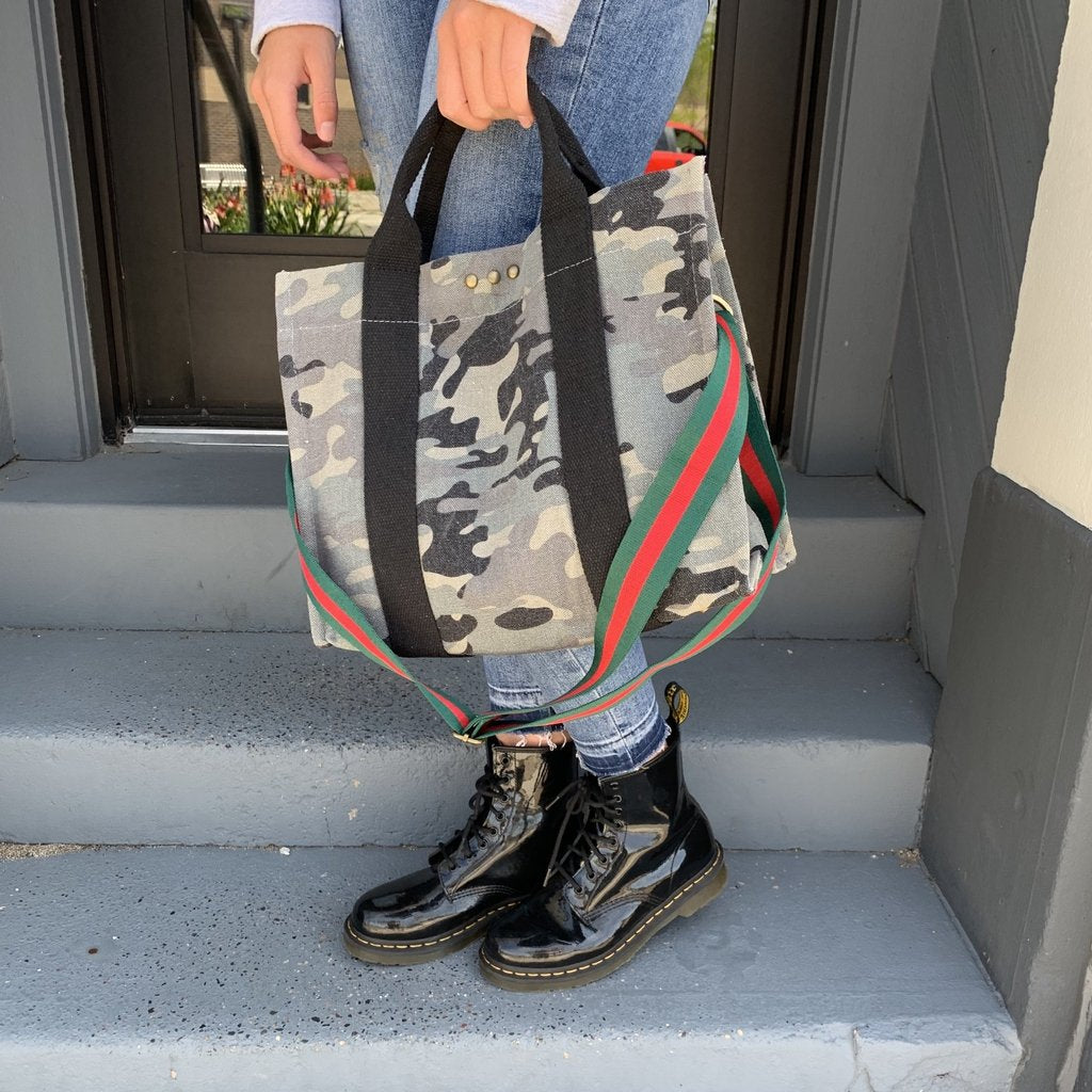 Cross Body Tote-Camo