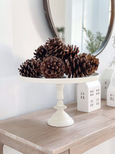 Load image into Gallery viewer, Pedestal Plate, Ivory
