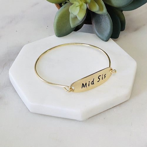 Mid Sis Bangle Bracelet